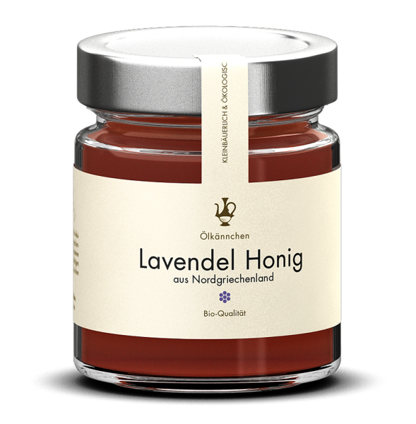 Lavendel Honig aus Nordgriechenland in Bio-Qualität