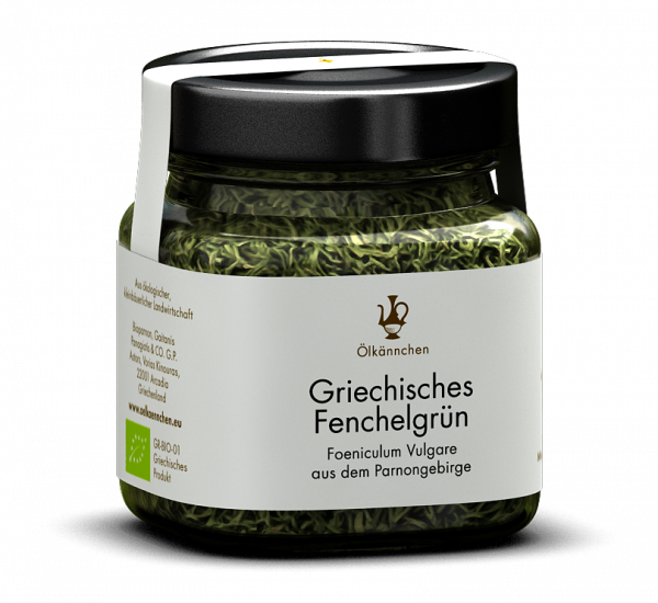 Griechisches Fenchelgrün aus dem Parnongebirge 30g-Glas