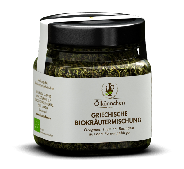 Bio Kräutermischung aus dem Parnongebirge 28g-Glas