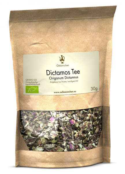 Kreta Dictamos Tee handgeerntet und -gerebelt, 30g-Tüte