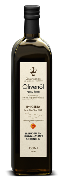 Iphigenia, Olivenöl nativ extra, 100% Koroneiki