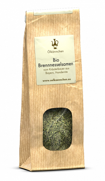 Brennesselsamen von Hand geerntet, Bayrische Landwirtsch. 25 gr.-Papiertüte