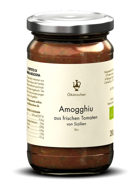Amogghiu aus frischen Tomaten, Sizilien, IT 280g