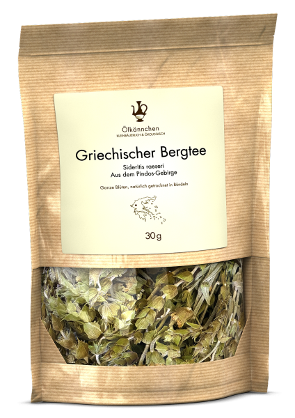 Griech. Bergtee Sideritis raeseri, Pindos-Gebirge GR 30g-Tüte