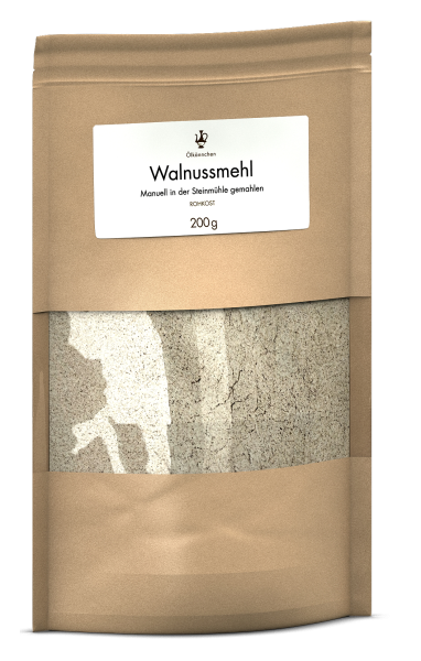 Walnussmehl in der Steinmühle vermahlen, Trjavna, BG 200g – kalt entölt!