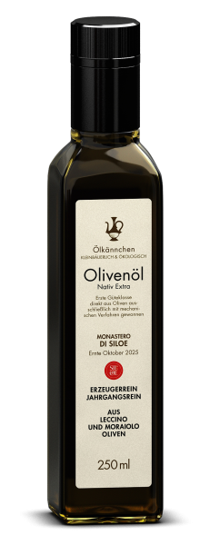 Ölkännchen Olivenöl Monastero di Siloe