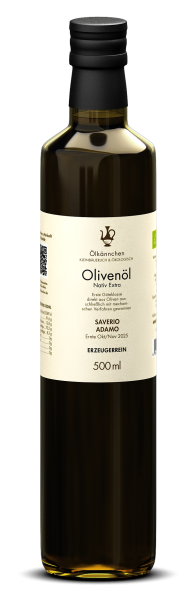 Saverio Adamo, Cerasuola, Biancolilla & Nocellara Oliven, Sizilien IT 500ml – Ernte Okt./Nov. 2025