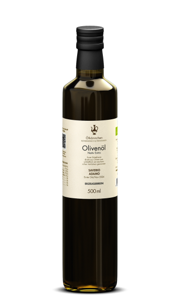 Saverio Adamo, Cerasuola & Nocellara Oliven, Sizilien IT 500ml – Ernte Okt./Nov. 2024